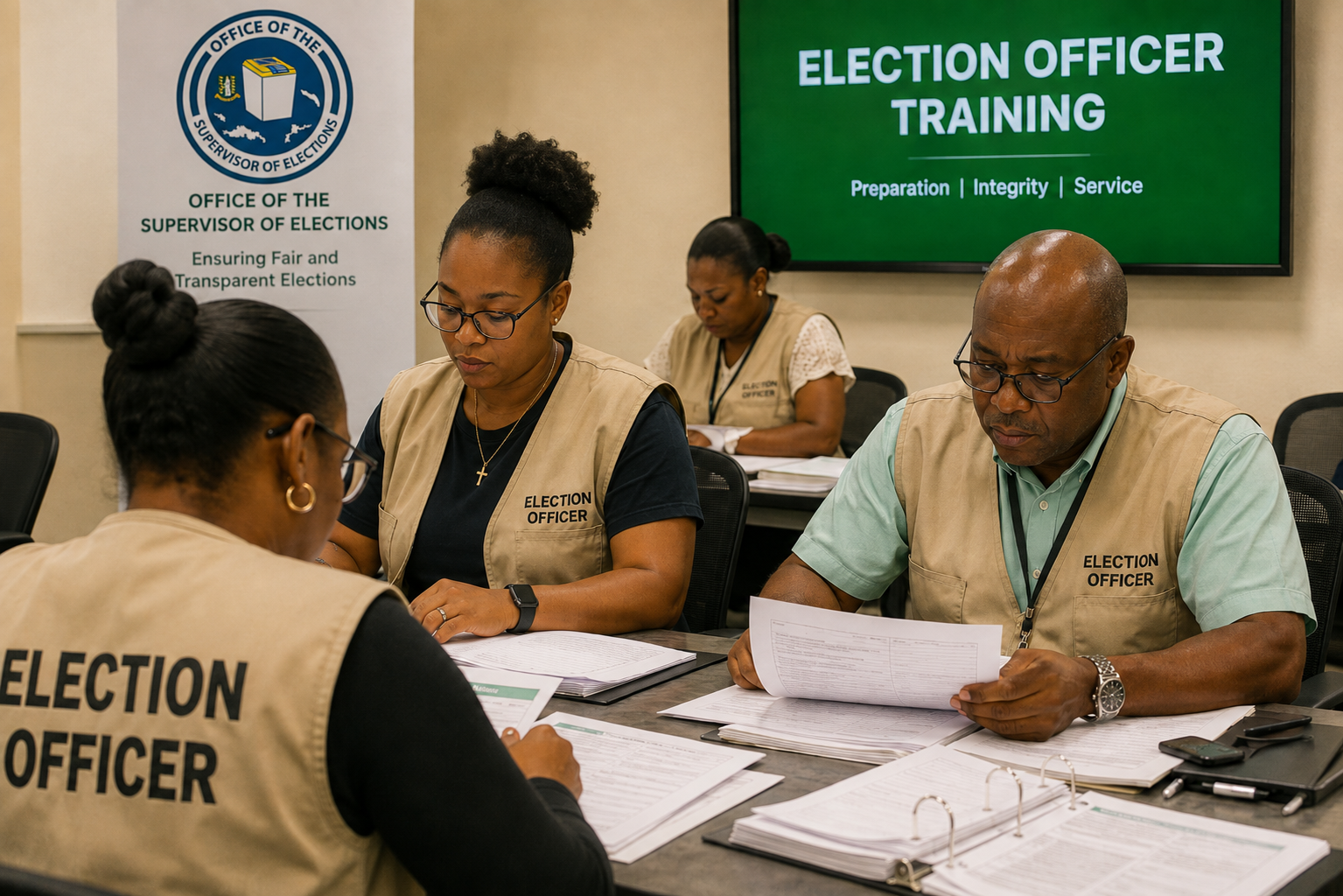 Elections officers
