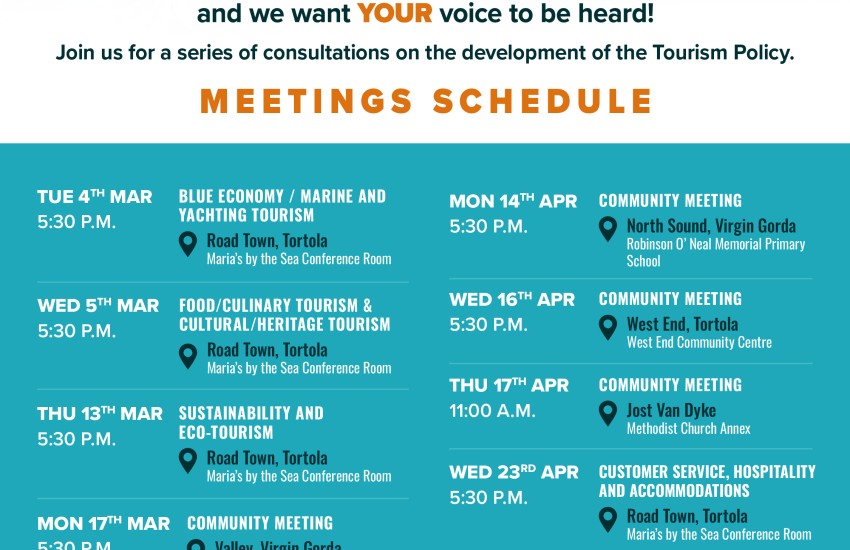 Tourism Community Meetings