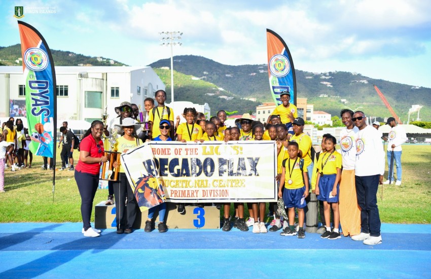 Francis Lettsome Wins Inter-Primary School Athletics Championship for the Third Year 3