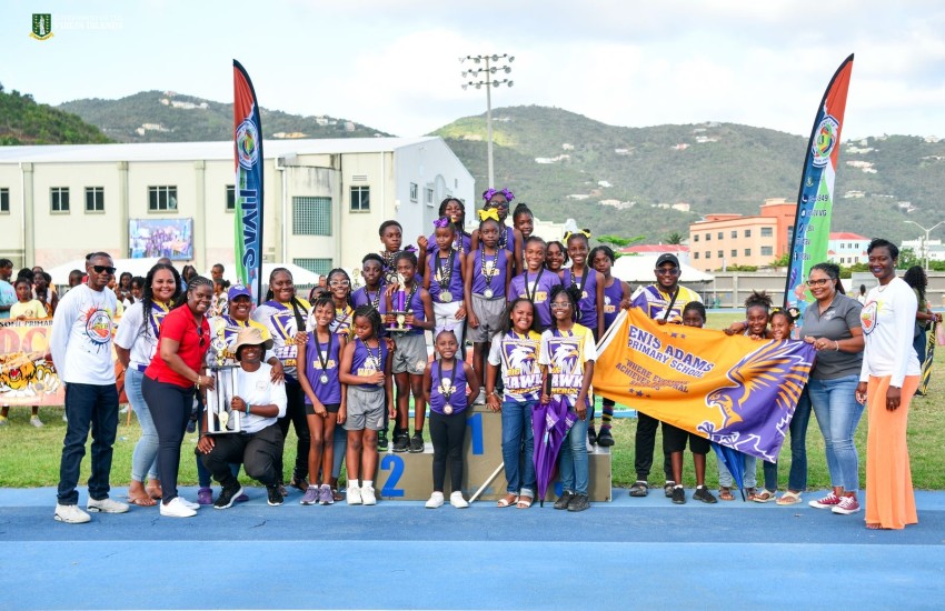 Francis Lettsome Wins Inter-Primary School Athletics Championship for the Third Year
