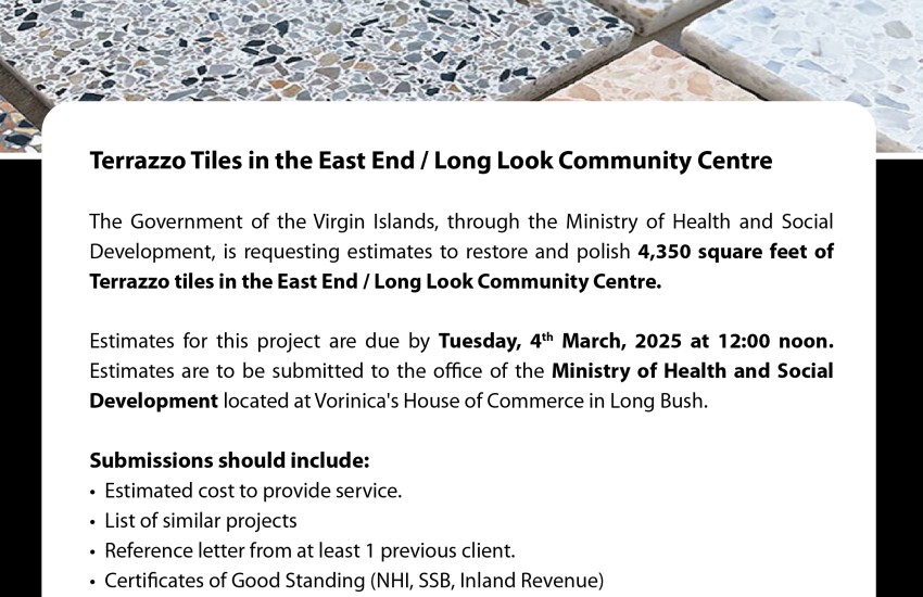 Request for Proposal Terrazzo Tiles