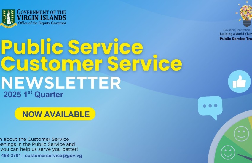 1st Quarter Customer Service Newsletter