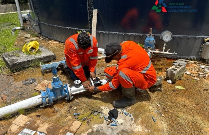 Reservoir Meter Installation 6