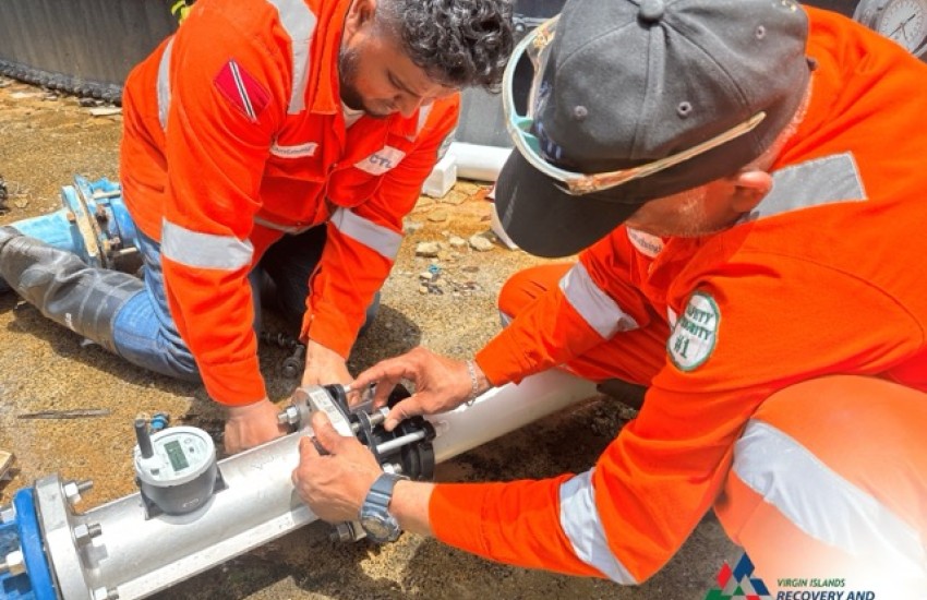 Reservoir Meter Installation 7