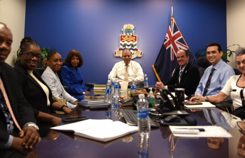 V I Delegation Embarks on Fact Finding Mission to the Cayman Islands