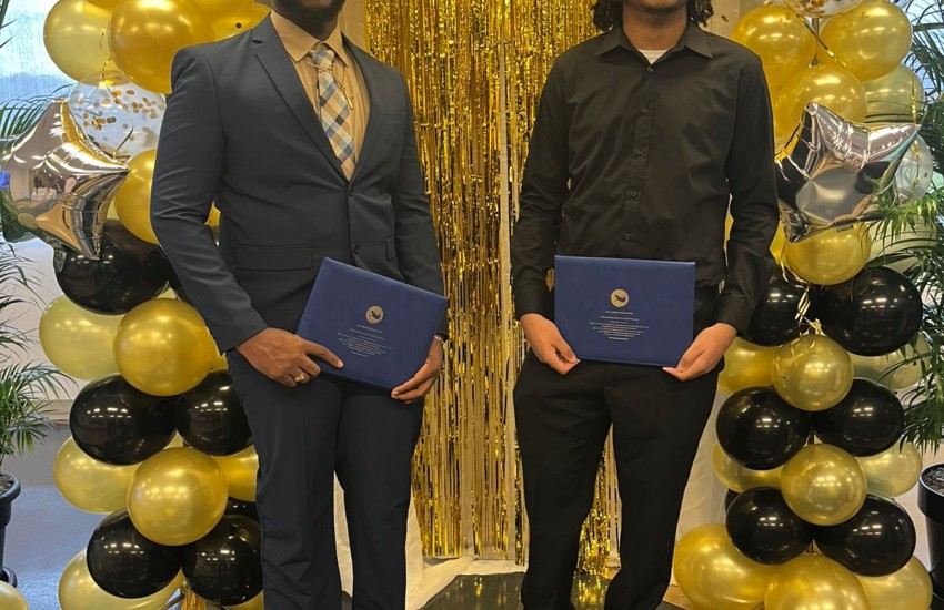 tristan maduro matai frett at graduation