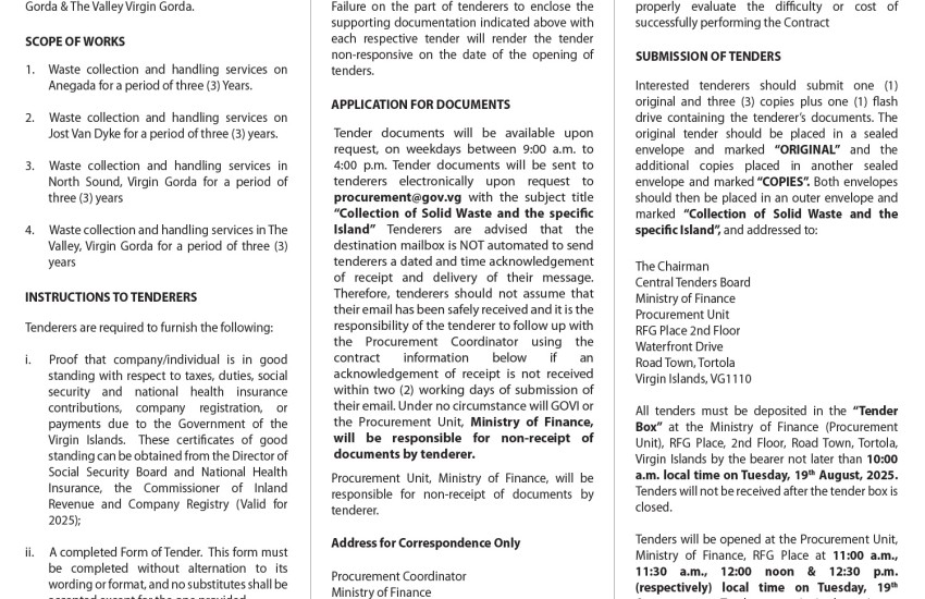 Tender Notice #23