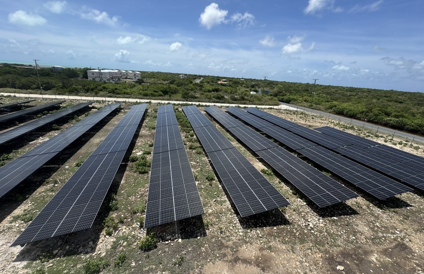 Anegada Renewable Energy Project-Solar Panels
