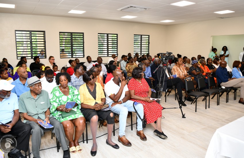Guest at the Opening of the George W. Christopher Community Centre