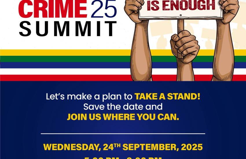 Anti-Crime Summit Invitation 