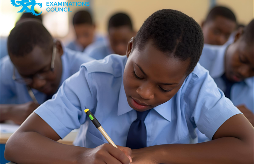 Student Taking A Test