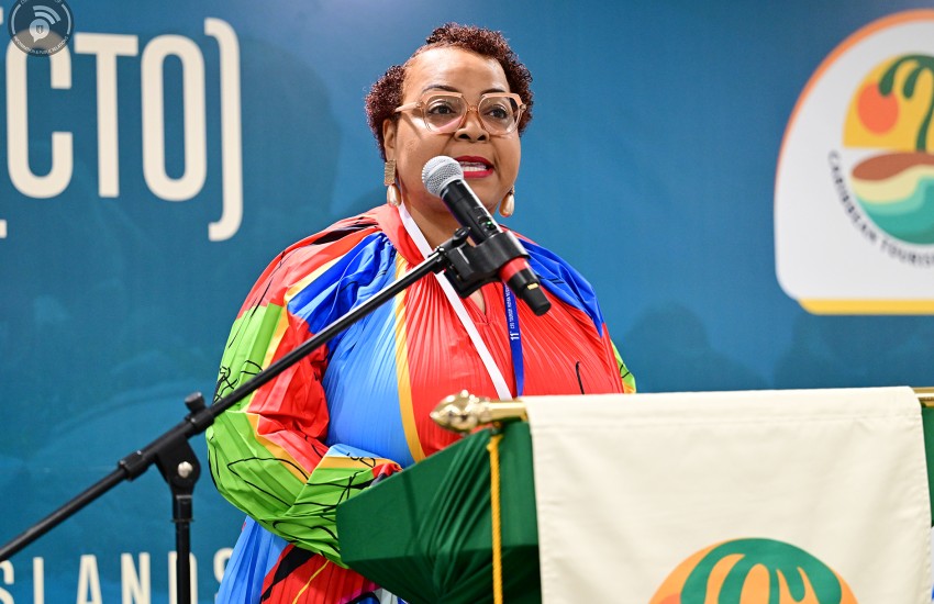 Minister Roxanne Dewindt-Toussaint at CTO ceremony