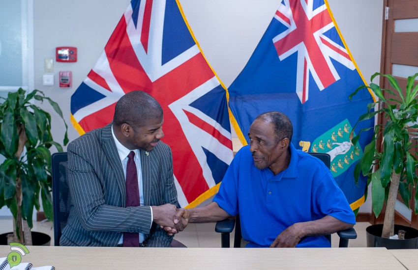 Contract Signed for the Construction of Retaining Walls, Road Pavement and Drainage at Sabbath Hill P4