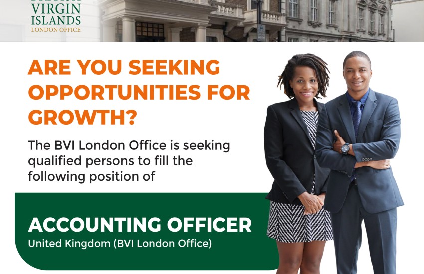 BVI London Accounting Officer vacancy