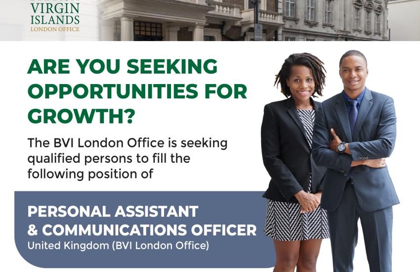 Personal Assistant and Communications Officer - BVI London Office