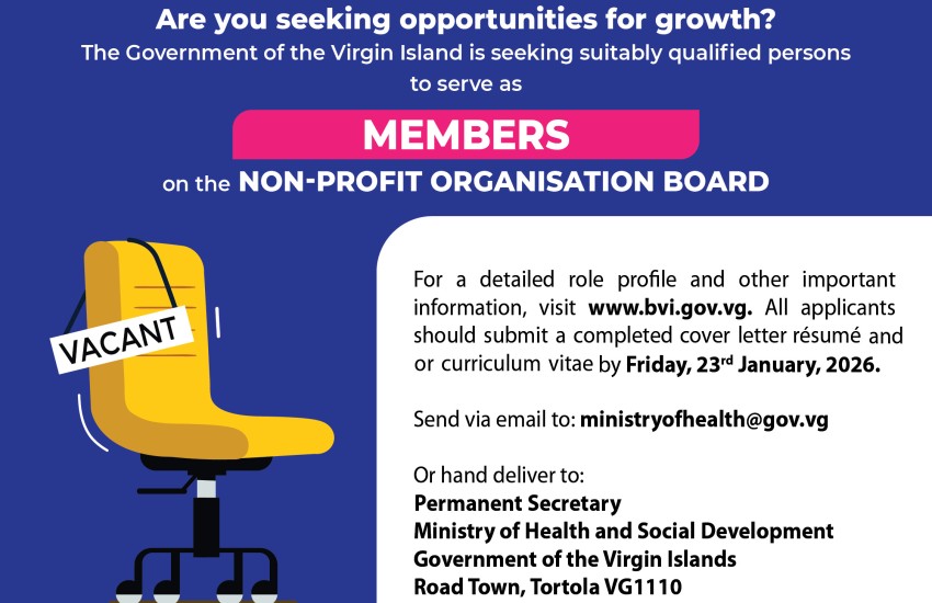 Vacancy Notice Non-Profit Organisation Board E-Flyer
