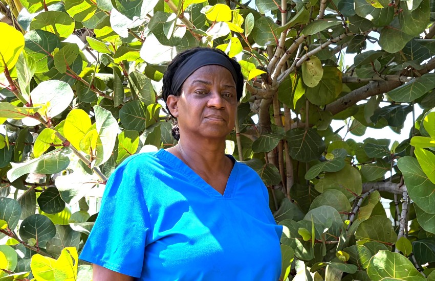 Caregiver June King-Elias
