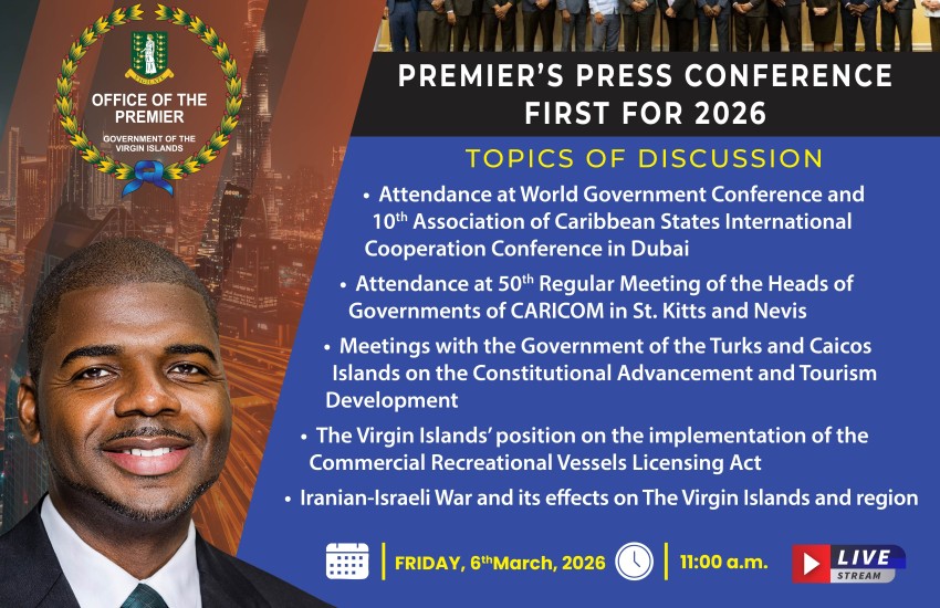 Premier Press Conference  First for 2026