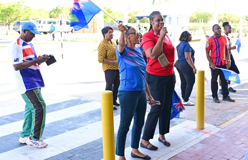 Community Members Welcoming Team BVI Photo 3