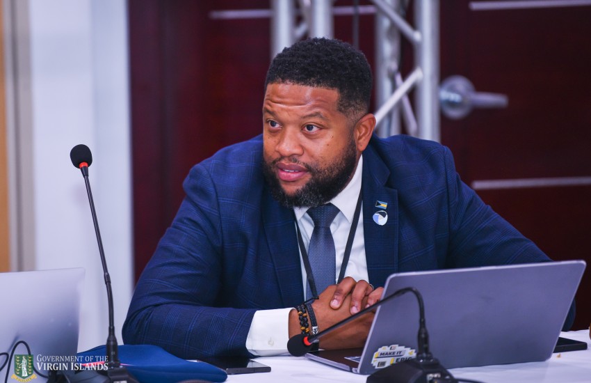 Scenes from the 17th annual meeting of the CDEMA TAC’s session on April 14 in Road Town.