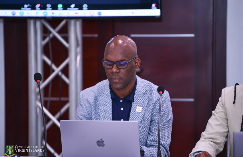 Scenes from the 17th annual meeting of the CDEMA TAC’s session on April 14 in Road Town.