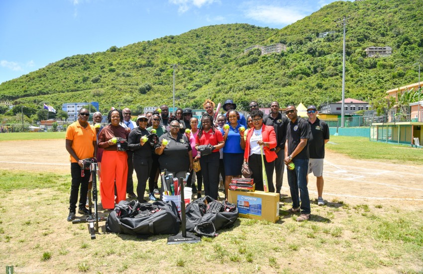 Softball Equipment Donation and Training Group Photo.jpg