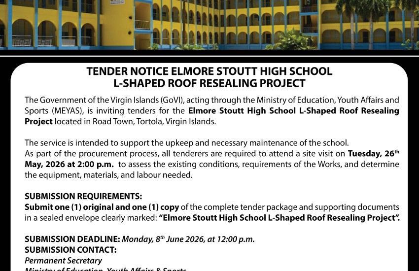 Elmore Stoutt High School L-Shaped Roof Resealing Project