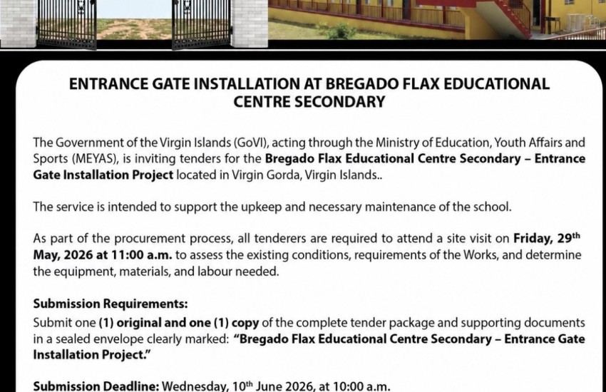 Entrance Gate Installation at Bregado Flax Educational Centre Secondary