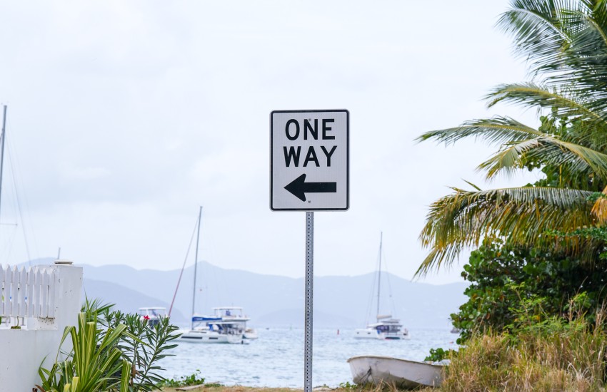 One-way Traffic Approved on Great Harbor Road on Jost Van Dyke 3 of 5