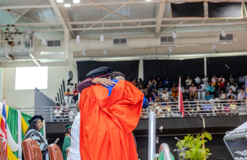 Hon de Castro and Dr. George's Celebrate