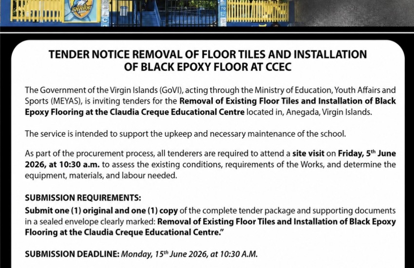 Removal of  Floor Tiles and Installation of Black Epoxy Flooring at CCEC