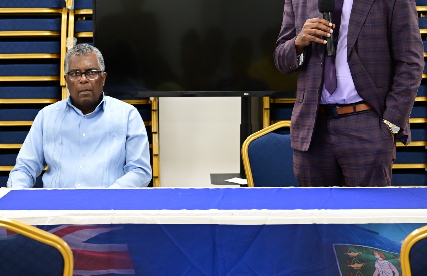 Premier and Bahamas Minister
