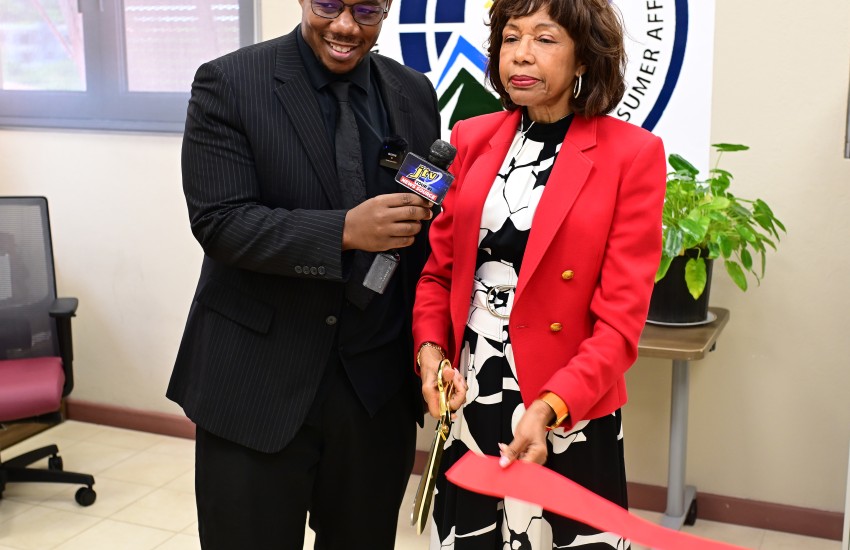 Launch of Trade's VG Satelitte Office - Flax Administration Building- 2