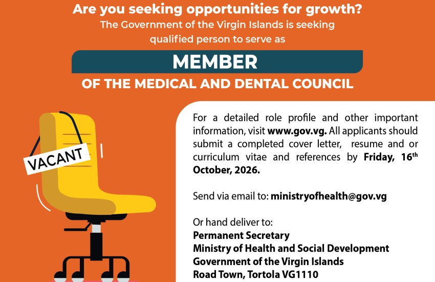 Vacancy Medical and Dental Council 