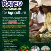 Updated RATED programme for Agriculture