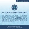 Industry Meeting Bulletin - Salons & Barbershops
