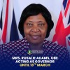 Rosalie Adams - Acting Governor