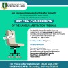 VacNote LAT – Pro Tem Chairperson E-Flyer
