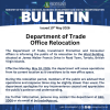   Department of Trade  Office Relocation 2026