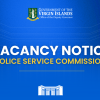 Vacancy Notice - Police Service Commission
