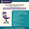 Agricultural Estate Manager