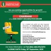 Vacancy Chairman of Non-Profit Organization Board