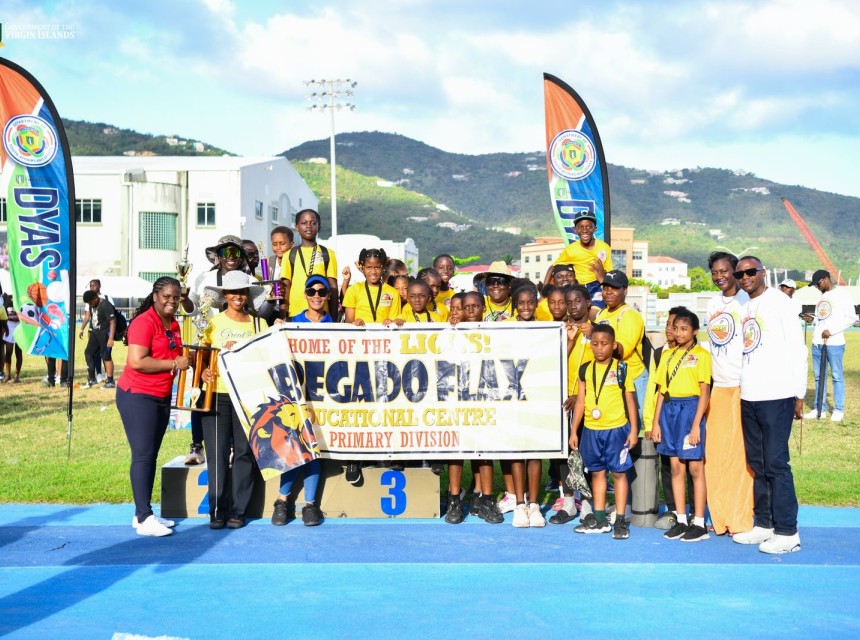 Francis Lettsome Wins Inter-Primary School Athletics Championship for the Third Year 3