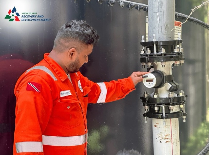 Reservoir Meter Installation 2