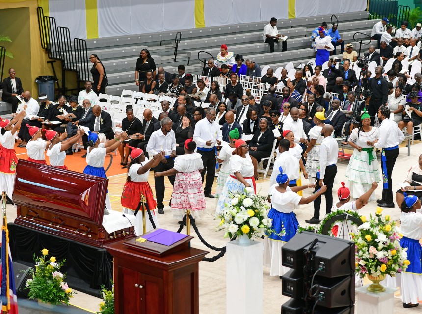 The official funeral of Eileene L. Parsons