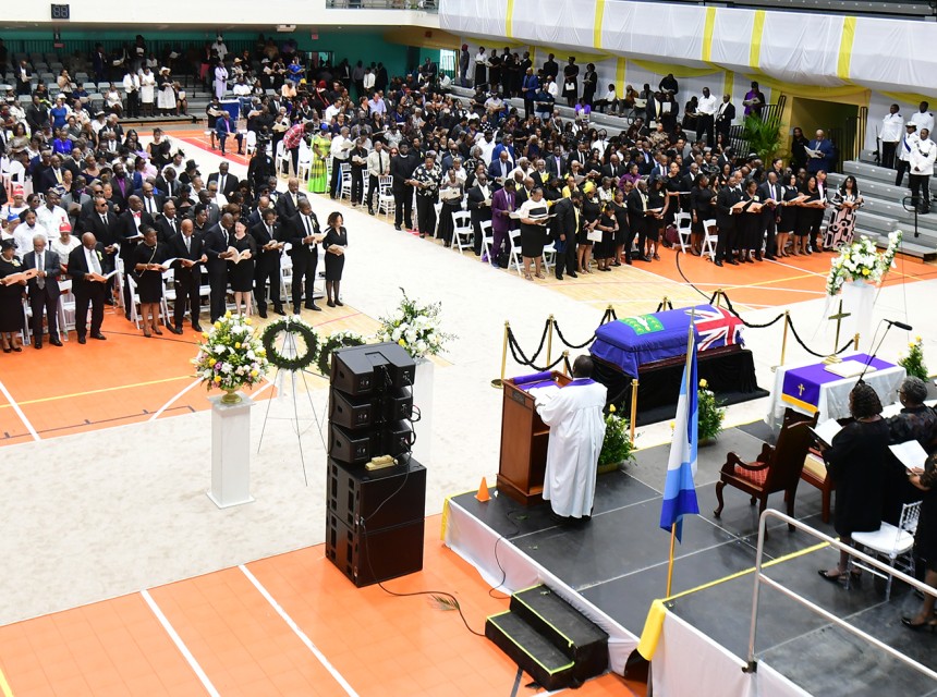 The official funeral of Eileene L. Parsons