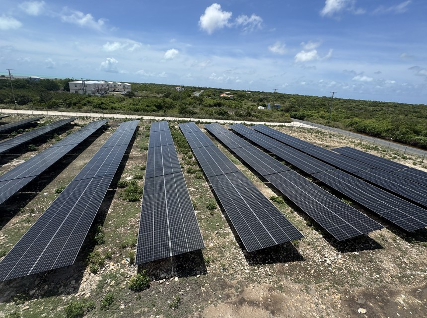 Anegada Renewable Energy Project-Solar Panels