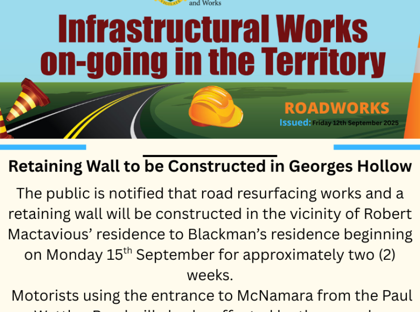 Retaining Wall to be Constructed in Georges Hollow