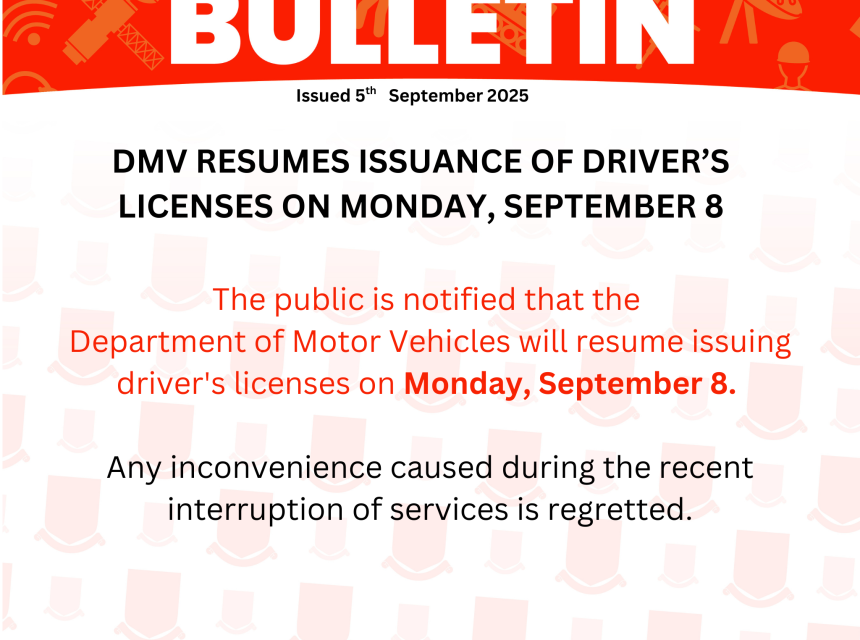 dmv_resumes_issuance_of_driver’s_licenses_on_monday,_september_8