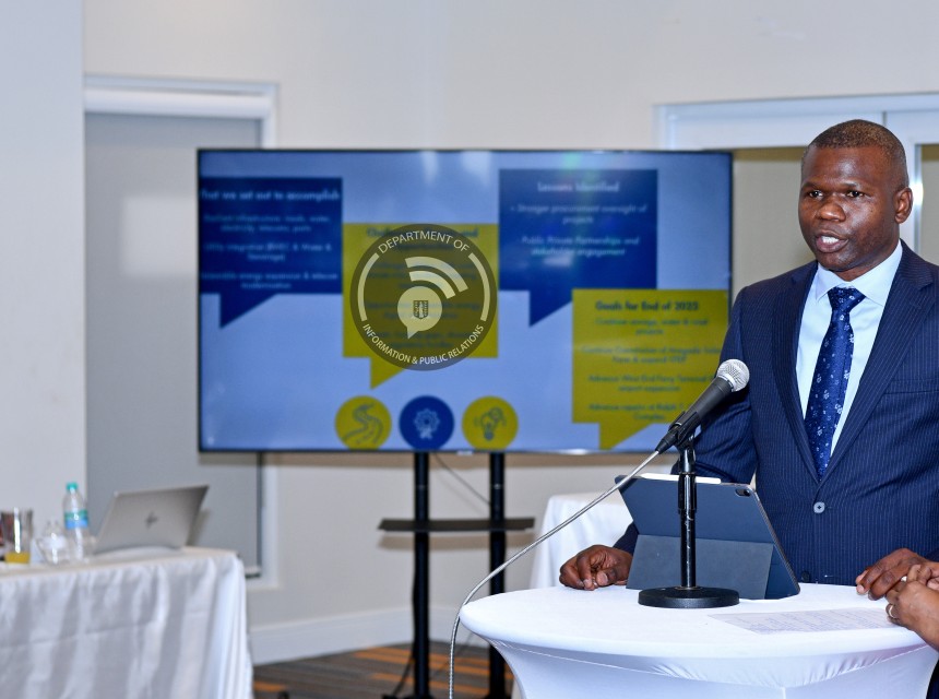 Hon. Rymer at Mid-Year Retreat